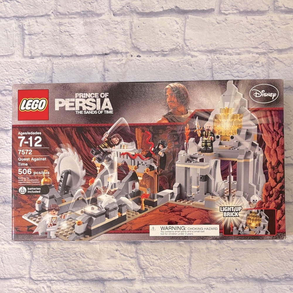 LEGO Disney 7572 Prince of Persia Quest Against Time Retired Set NEW Sealed Box